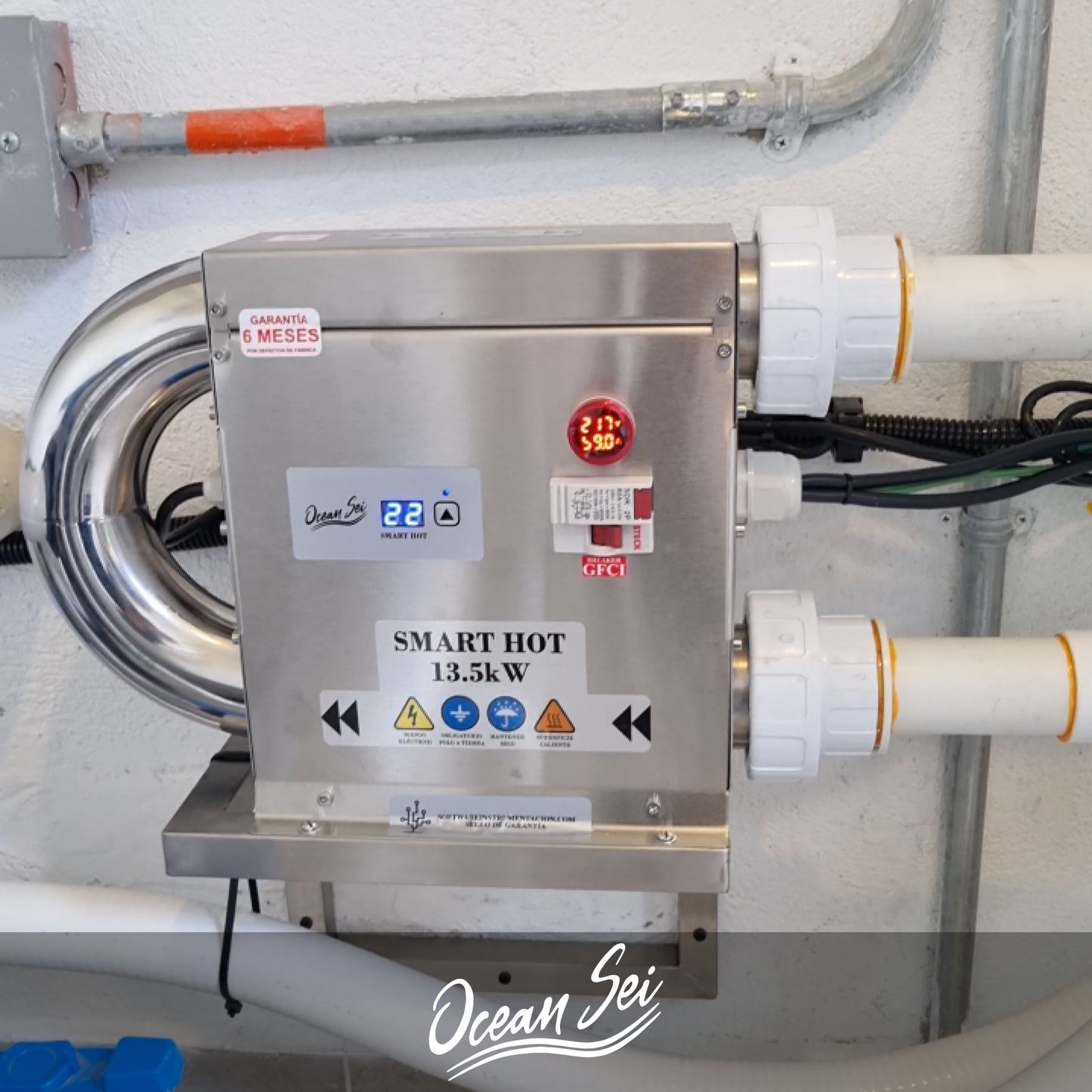 calentador para piscina