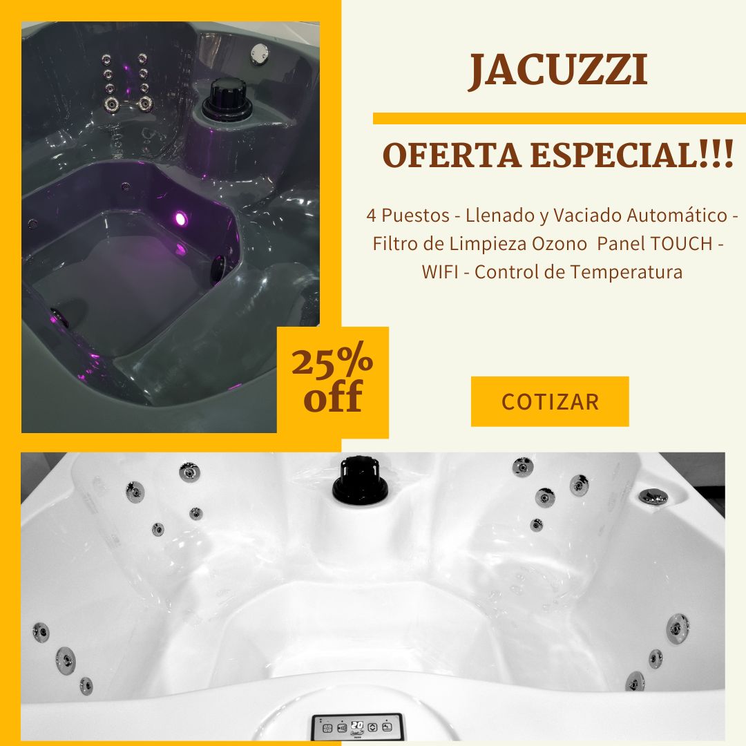 jacuzzi para cuatro personas