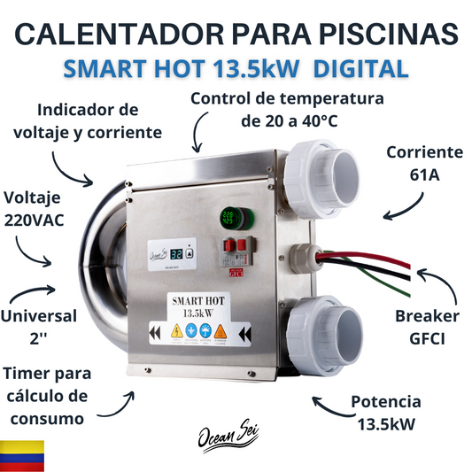 calentador para piscina