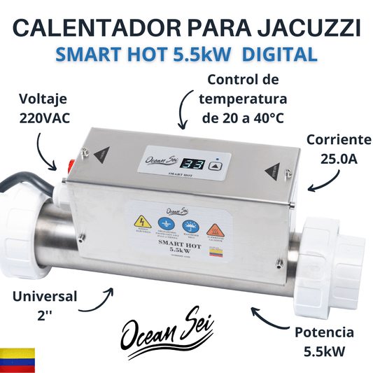 calentador para jacuzzi